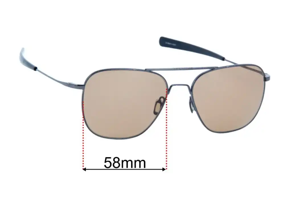 Sunglass Fix Ersatzgläser für Serengeti Aerial - 58mm Wide Sunglass Fix Ersatzgläser für Serengeti Aerial - 58mm Wide