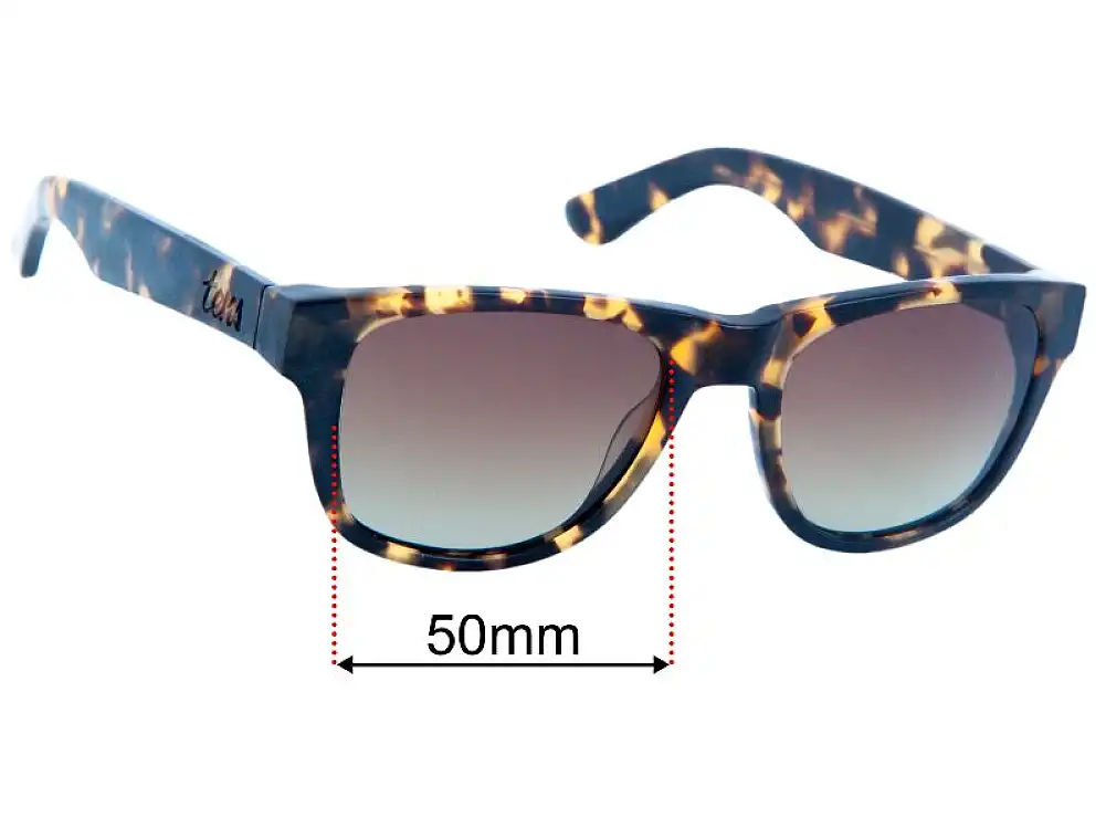 Sunglass Fix Ersatzgläser für Tens Classic - 50mm Wide Sunglass Fix Ersatzgläser für Tens Classic - 50mm Wide