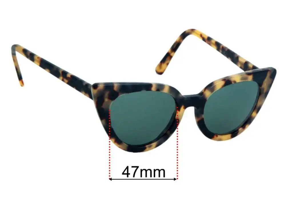 Sunglass Fix Ersatzgläser für Pifebo Isidore - 47mm Wide Sunglass Fix Ersatzgläser für Pifebo Isidore - 47mm Wide