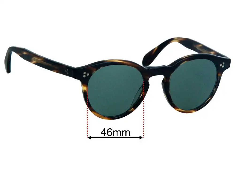 Sunglass Fix Ersatzgläser für Oliver Peoples OV5336U - 46mm Wide Sunglass Fix Ersatzgläser für Oliver Peoples OV5336U - 46mm Wide