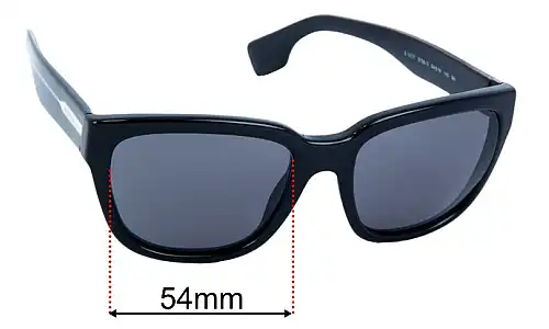 Sunglass Fix Ersatzgläser für Burberry B 4277 - 54mm Wide Burberry B 4277 Ersatzlinsen 54mm wide