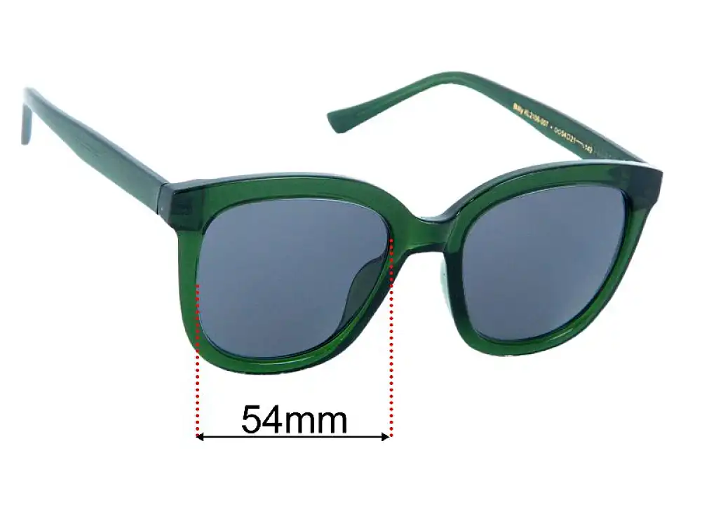 Sunglass Fix Ersatzgläser für A. Kjaerbede Billy - 54mm Wide Sunglass Fix Ersatzgläser für A. Kjaerbede Billy - 54mm Wide