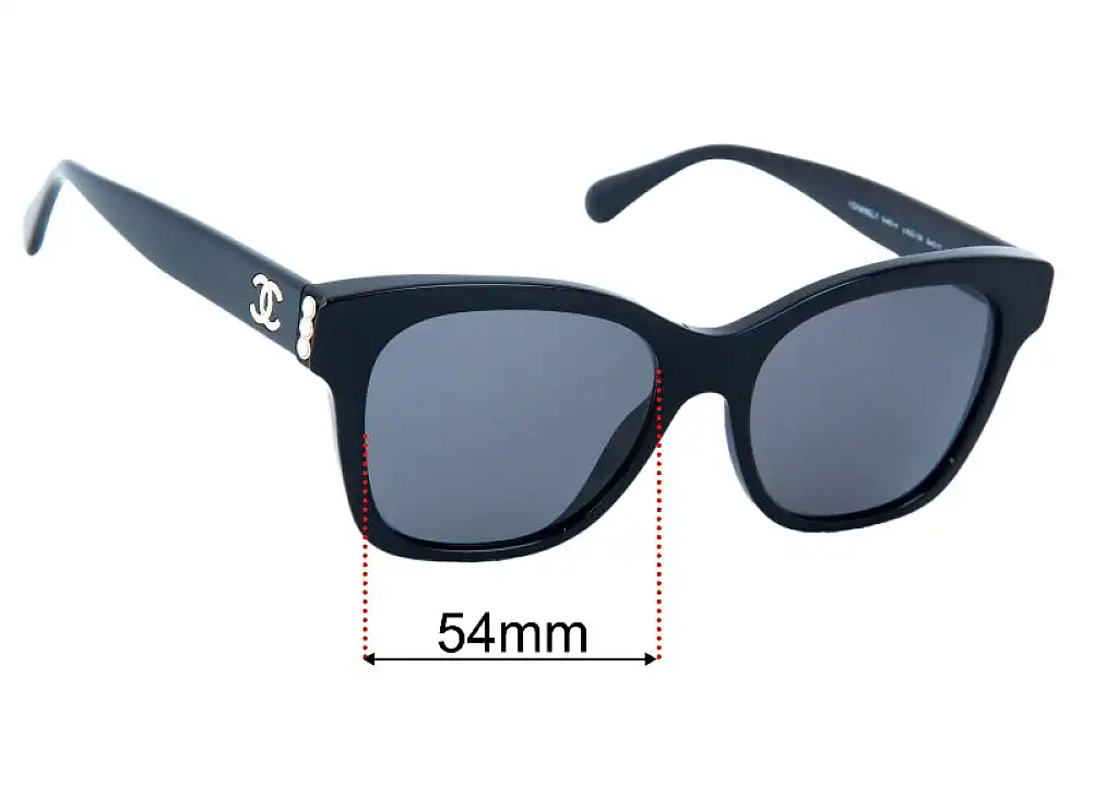 Sunglass Fix Ersatzgläser für Chanel 5482-H - 54mm Wide Sunglass Fix Ersatzgläser für Chanel 5482-H - 54mm Wide