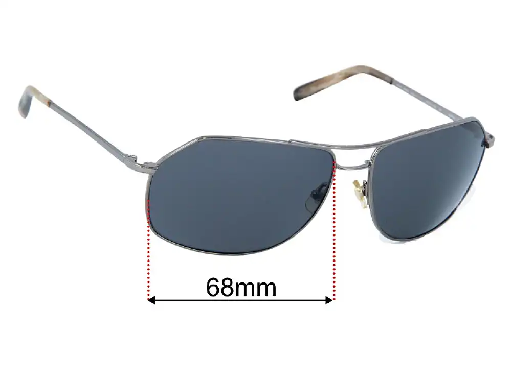 Sunglass Fix Ersatzgläser für Morgenthal Frederics Super Stealth - 68mm Wide Sunglass Fix Ersatzgläser für Morgenthal Frederics Super Stealth - 68mm Wide