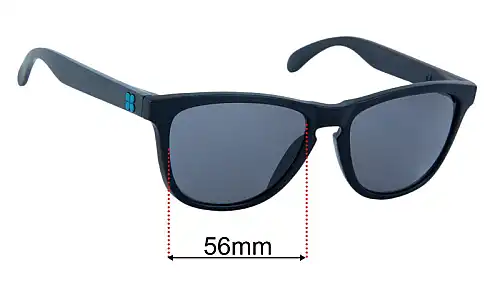 Sunglass Fix Replacement Lenses for SunGod Classics³ 56mm SunGod Classics³ Replacement Lenses 56mm wide