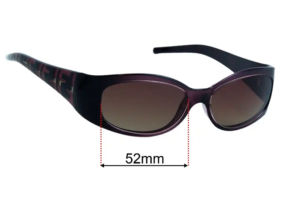 Sunglass Fix Replacement Lenses for Fendi FS 301 - 54mm Wide Sunglass Fix Replacement Lenses for Fendi FS 301 - 54mm Wide