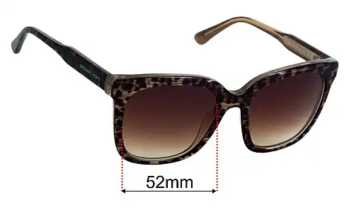Sunglass Fix Ersatzgläser für Michael Kors MK2163 San Marino - 52mm Wide Michael Kors MK2163 San Marino Ersatzlinsen 52mm wide