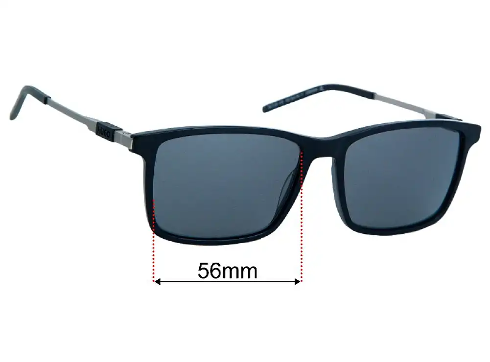 Sunglass Fix Ersatzgläser für Hugo Boss HG Sun Rx 11 - 56mm Wide Sunglass Fix Ersatzgläser für Hugo Boss HG Sun Rx 11 - 56mm Wide