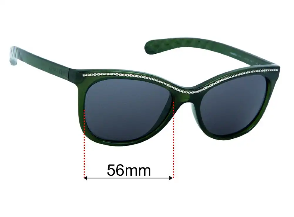 Sunglass Fix Ersatzgläser für Chanel 6041 - 56mm Wide Sunglass Fix Ersatzgläser für Chanel 6041 - 56mm Wide