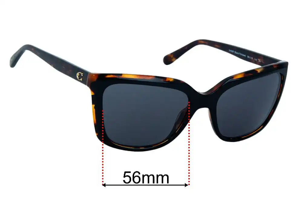 Sunglass Fix Ersatzgläser für Coach HC8261 - 56mm Wide Sunglass Fix Ersatzgläser für Coach HC8261 - 56mm Wide