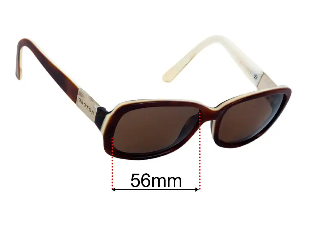 Sunglass Fix Ersatzgläser für Oroton Manzanillo - 56mm Wide Sunglass Fix Ersatzgläser für Oroton Manzanillo - 56mm Wide