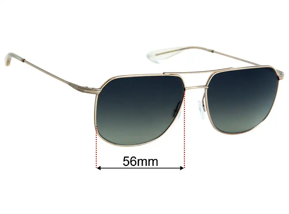 Sunglass Fix Ersatzgläser für Barton Perreira Javelin - 56mm Wide Sunglass Fix Ersatzgläser für Barton Perreira Javelin - 56mm Wide