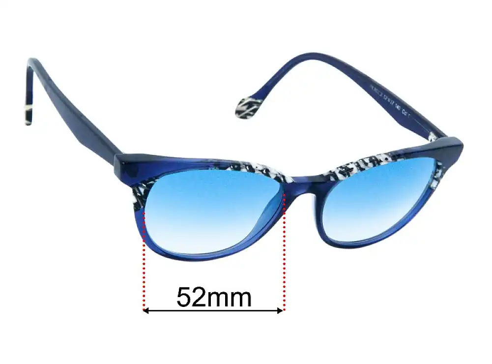 Sunglass Fix Ersatzgläser für Face a Face Blast 2 - 52mm Wide Sunglass Fix Ersatzgläser für Face a Face Blast 2 - 52mm Wide