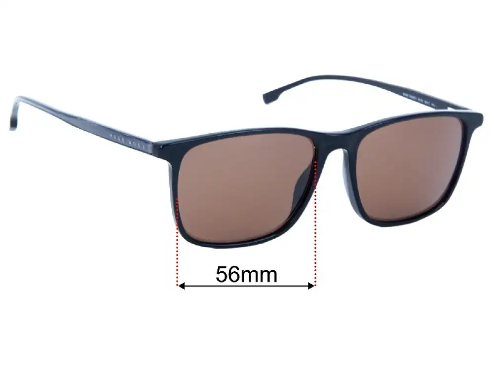 Sunglass Fix Ersatzgläser für Hugo Boss 1046/S/IT - 56mm Wide Sunglass Fix Ersatzgläser für Hugo Boss 1046/S/IT - 56mm Wide