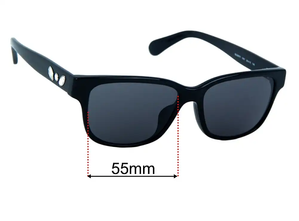 Sunglass Fix Replacement Lenses for Swarovski SK 2007F - 55mm Wide Sunglass Fix Replacement Lenses for Swarovski SK 2007F - 55mm Wide