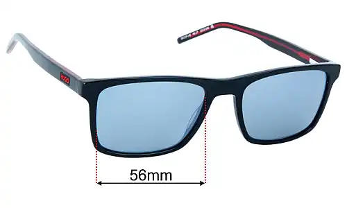 Sunglass Fix Replacement Lenses for Hugo Boss HG 27 - 56mm Wide Hugo Boss HG 27 Replacement Lenses 56mm wide