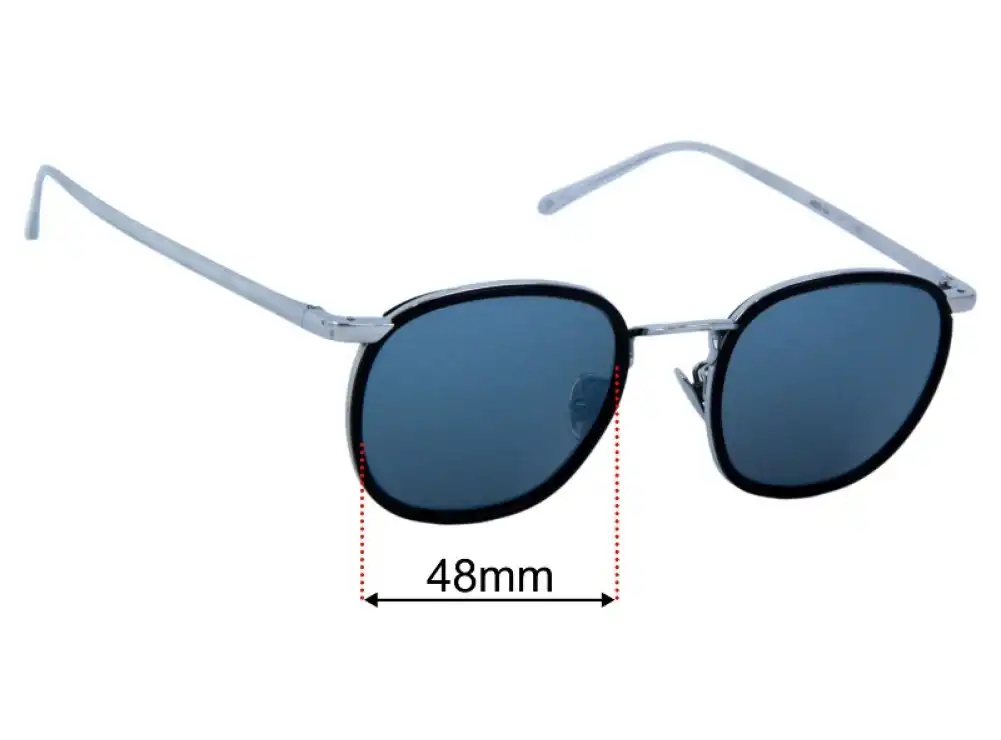 Sunglass Fix Replacement Lenses for Linda Farrow LFL/562/2 - 48mm Wide Sunglass Fix Replacement Lenses for Linda Farrow LFL/562/2 - 48mm Wide