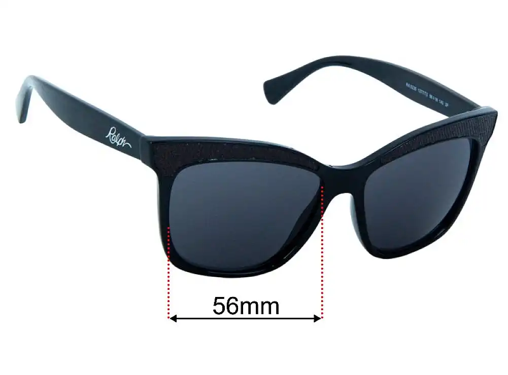Sunglass Fix Replacement Lenses for Ralph Lauren RA 5235 - 56mm Wide Sunglass Fix Replacement Lenses for Ralph Lauren RA 5235 - 56mm Wide