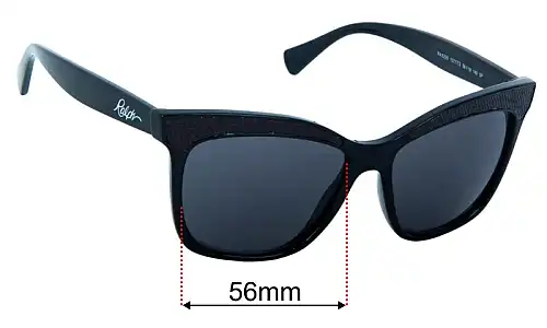 Sunglass Fix Replacement Lenses for Ralph Lauren RA 5235 - 56mm Wide Ralph Lauren RA 5235 Replacement Lenses 56mm wide