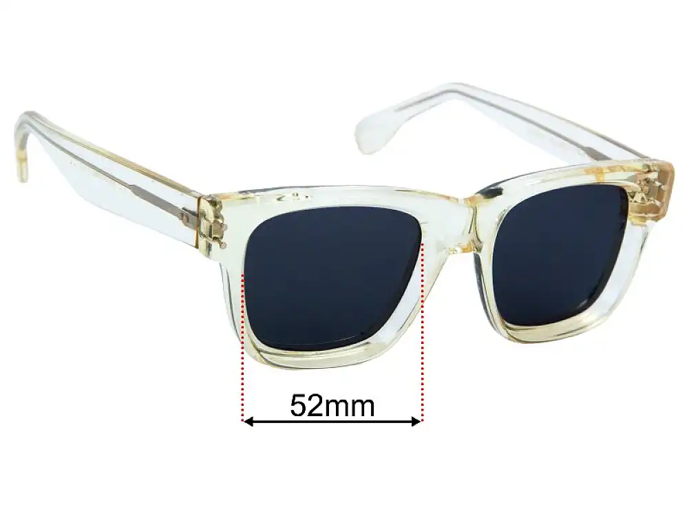 Sunglass Fix Ersatzgläser für The Resort Co Mondo - 52mm Wide Sunglass Fix Ersatzgläser für The Resort Co Mondo - 52mm Wide