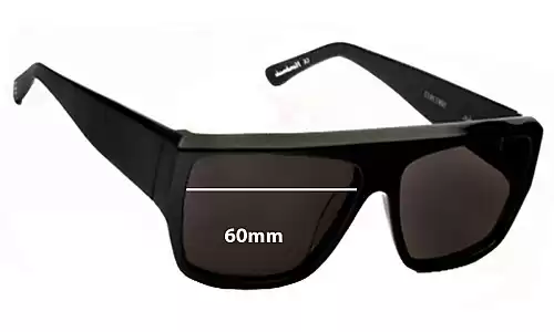 Sunglass Fix Ersatzgläser für Ksubi Skat - 60mm Wide Sunglass Fix Ersatzgläser für Ksubi Skat - 60mm Wide