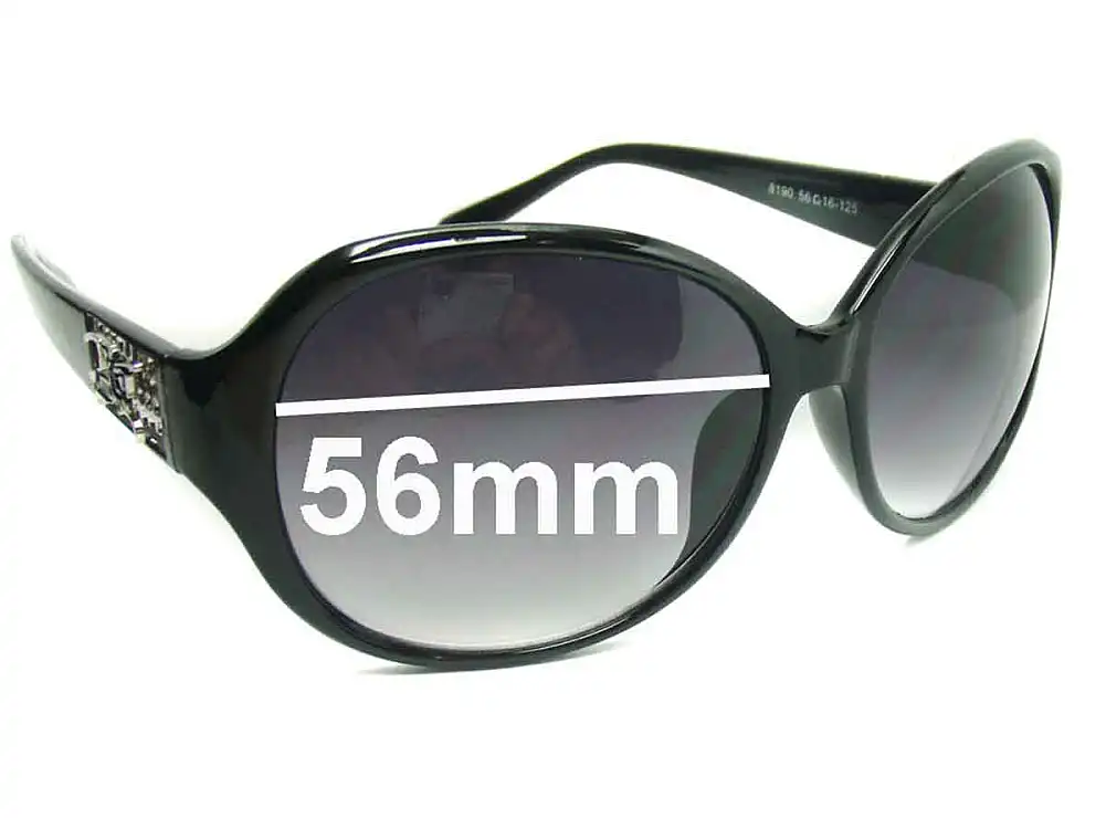 Sunglass Fix Ersatzgläser für Burberry B 8090 - 56mm Wide Sunglass Fix Ersatzgläser für Burberry B 8090 - 56mm Wide