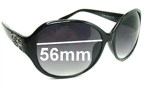 Sunglass Fix Ersatzgläser für Burberry B 8090 - 56mm Wide Sunglass Fix Ersatzgläser für Burberry B 8090 - 56mm Wide