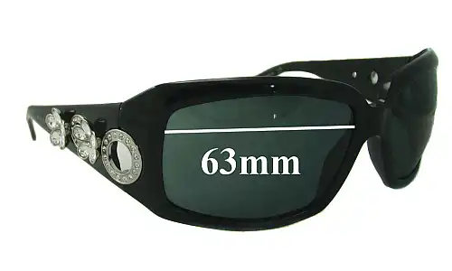 Sunglass Fix Ersatzgläser für Bvlgari 857 - 63mm Wide Sunglass Fix Ersatzgläser für Bvlgari 857 - 63mm Wide