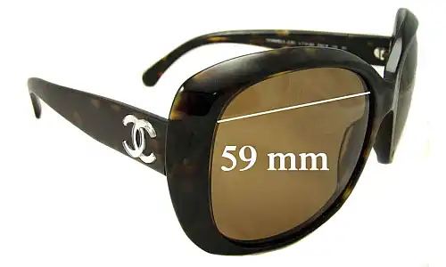 Sunglass Fix Ersatzgläser für Chanel 5183 - 59mm Wide Sunglass Fix Ersatzgläser für Chanel 5183 - 59mm Wide