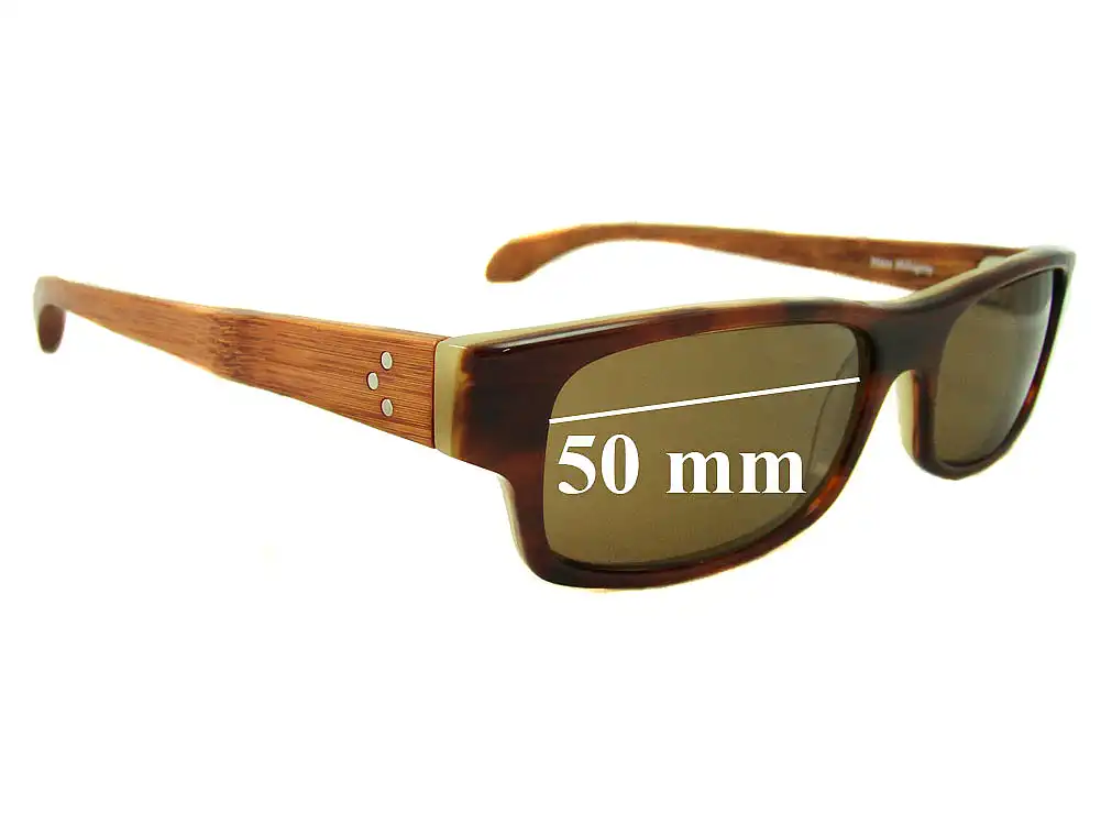 Sunglass Fix Ersatzgläser für Fetch Mahogany - 50mm Wide Sunglass Fix Ersatzgläser für Fetch Mahogany - 50mm Wide