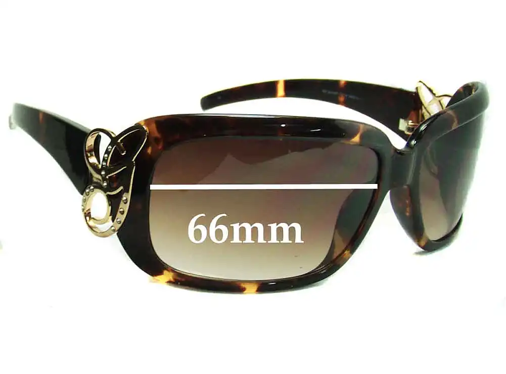 Sunglass Fix Ersatzgläser für Guess GU6439 - 66mm Wide Sunglass Fix Ersatzgläser für Guess GU6439 - 66mm Wide