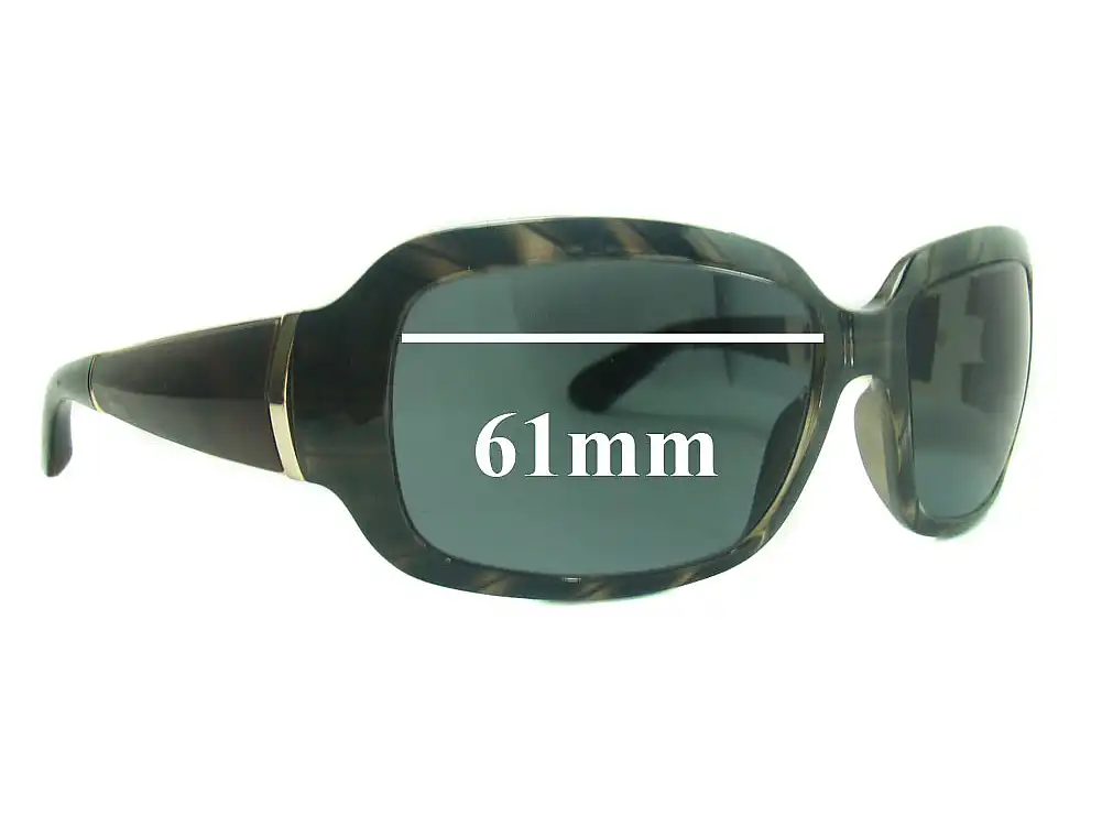 Sunglass Fix Ersatzgläser für Jimmy Choo Trixie/S - 61mm Wide Sunglass Fix Ersatzgläser für Jimmy Choo Trixie/S - 61mm Wide