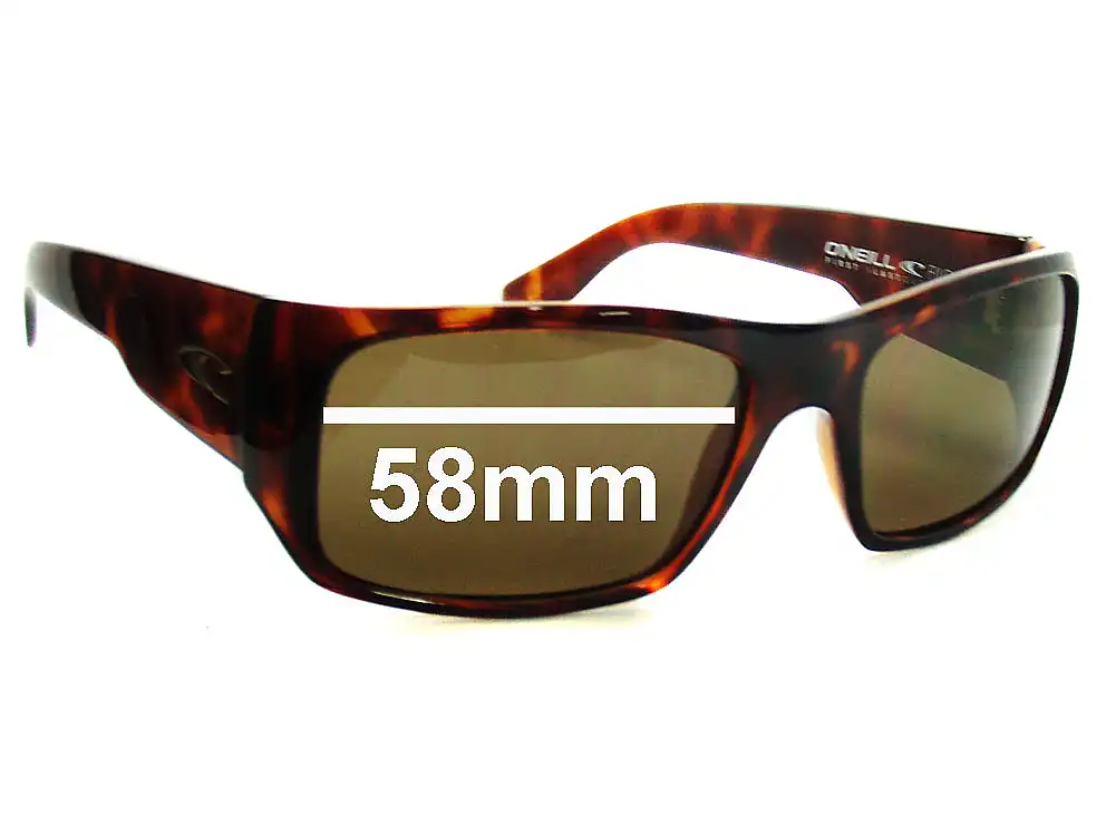 Sunglass Fix Ersatzgläser für O'Neill FILO - 58mm Wide Sunglass Fix Ersatzgläser für O'Neill FILO - 58mm Wide