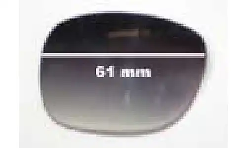 Sunglass Fix Ersatzgläser für Oroton Caribbean - 61mm Wide Sunglass Fix Ersatzgläser für Oroton Caribbean - 61mm Wide