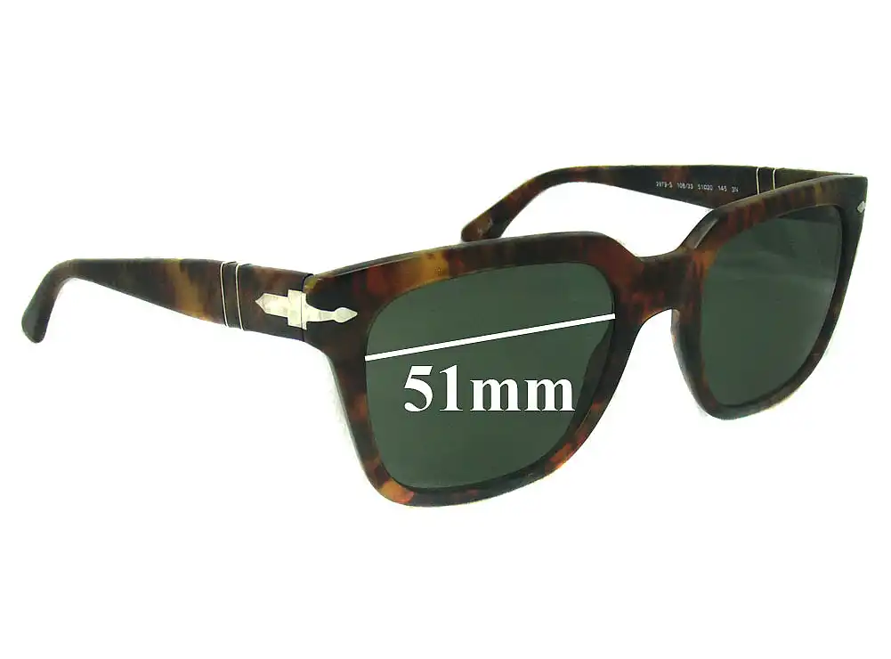 Sunglass Fix Ersatzgläser für Persol 2979-S - 51mm Wide Sunglass Fix Ersatzgläser für Persol 2979-S - 51mm Wide