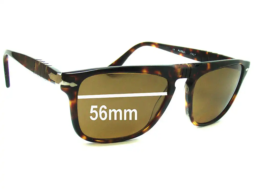 Sunglass Fix Ersatzgläser für Persol Ratti 69233 - 56mm Wide Sunglass Fix Ersatzgläser für Persol Ratti 69233 - 56mm Wide
