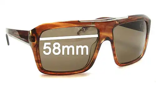 Sunglass Fix Ersatzgläser für Prada SPR13L - 58mm Wide Sunglass Fix Ersatzgläser für Prada SPR13L - 58mm Wide