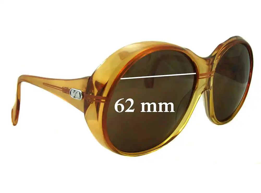 Sunglass Fix Ersatzgläser für Zeiss Marwitz - 62mm Wide Sunglass Fix Ersatzgläser für Zeiss Marwitz - 62mm Wide