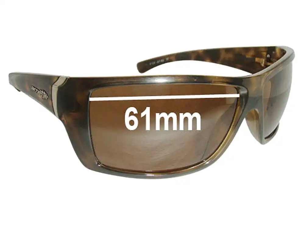 Sunglass Fix Ersatzgläser für Arnette Defy AN4124 - 61mm Wide Sunglass Fix Ersatzgläser für Arnette Defy AN4124 - 61mm Wide