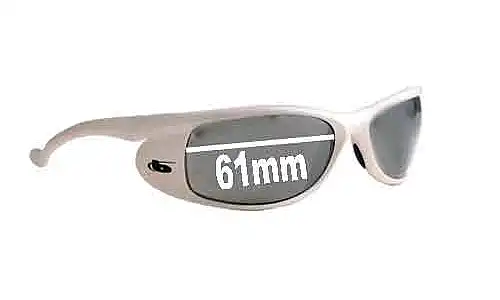 Sunglass Fix Ersatzgläser für Bolle Slipstream - 61mm Wide Bolle Slipstream Ersatzlinsen 61mm wide