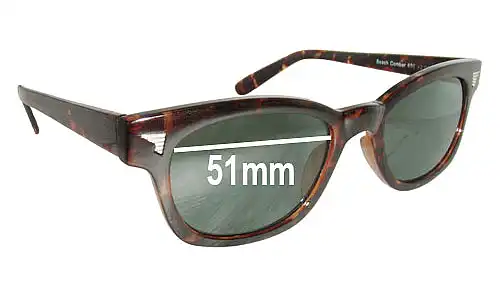 Sunglass Fix Ersatzgläser für Design Line Beachcomber 686 - 51mm Wide Sunglass Fix Ersatzgläser für Design Line Beachcomber 686 - 51mm Wide