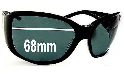 Sunglass Fix Ersatzgläser für Dolce & Gabbana DG3003 - 68mm Wide Dolce & Gabbana DG3003 Ersatzlinsen 68mm wide
