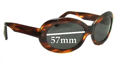 Sunglass Fix Ersatzgläser für Dolce & Gabbana DG5145 - 57mm Wide Dolce & Gabbana DG5145 Ersatzlinsen 57mm wide