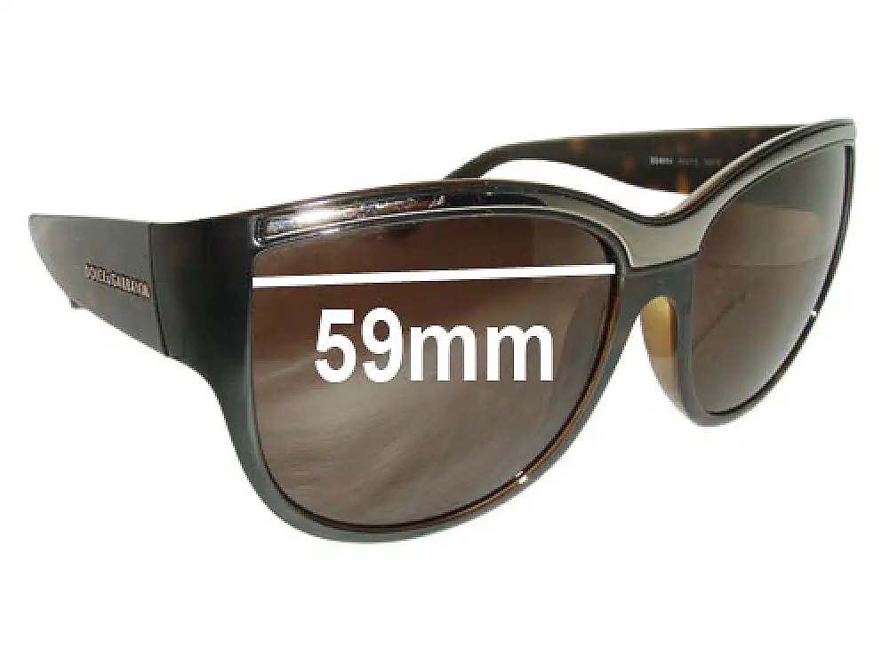 Sunglass Fix Ersatzgläser für Dolce & Gabbana DG6054 - 59mm Wide Sunglass Fix Ersatzgläser für Dolce & Gabbana DG6054 - 59mm Wide