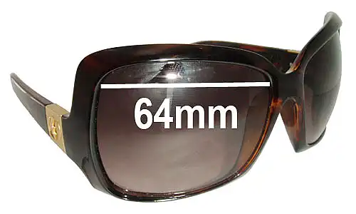 Sunglass Fix Ersatzgläser für Electric Velveteen - 64mm Wide Sunglass Fix Ersatzgläser für Electric Velveteen - 64mm Wide