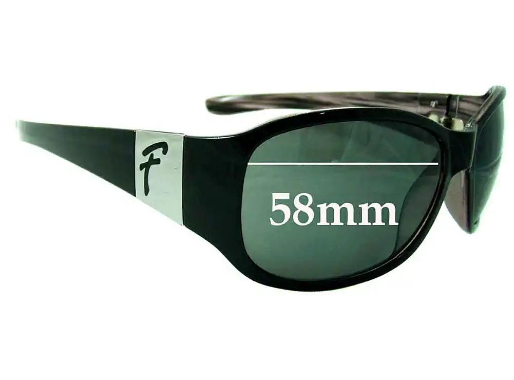 Sunglass Fix Ersatzgläser für Fiorelli Unknown Model - 58mm Wide Sunglass Fix Ersatzgläser für Fiorelli Unknown Model - 58mm Wide