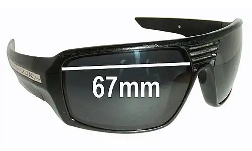 Sunglass Fix Ersatzgläser für Fox Racing The Study - 67mm Wide Sunglass Fix Ersatzgläser für Fox Racing The Study - 67mm Wide