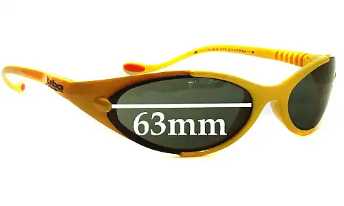 Sunglass Fix Ersatzgläser für Julbo Magic - 63mm Wide Julbo Magic Ersatzlinsen 63mm wide