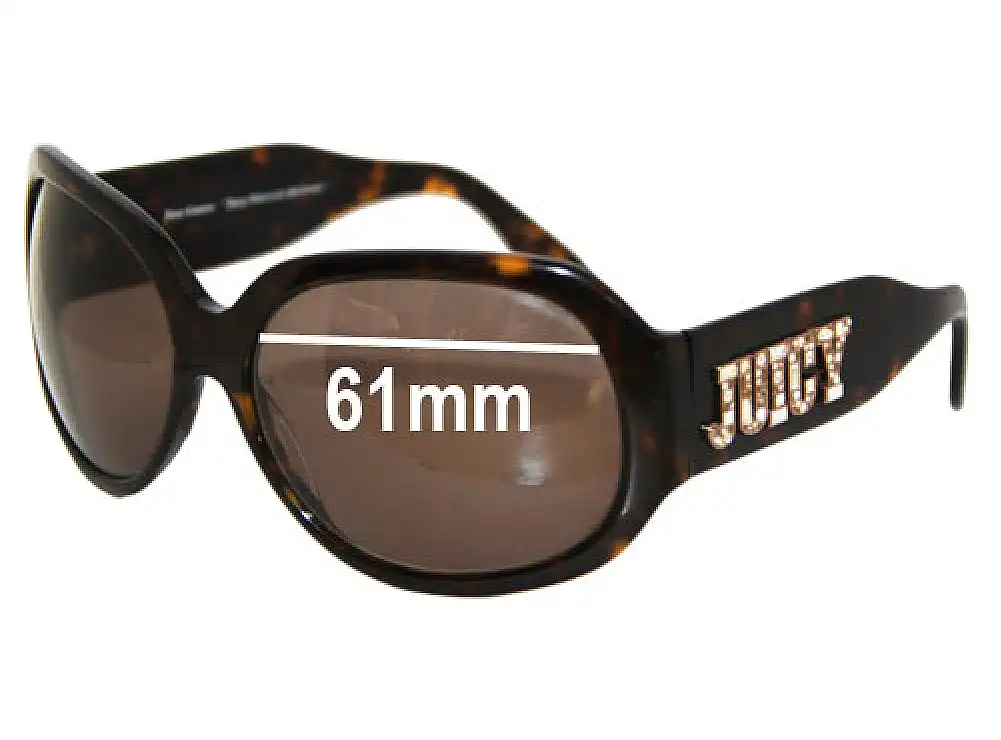Sunglass Fix Ersatzgläser für Juicy Couture American Princess - 61mm Wide Sunglass Fix Ersatzgläser für Juicy Couture American Princess - 61mm Wide