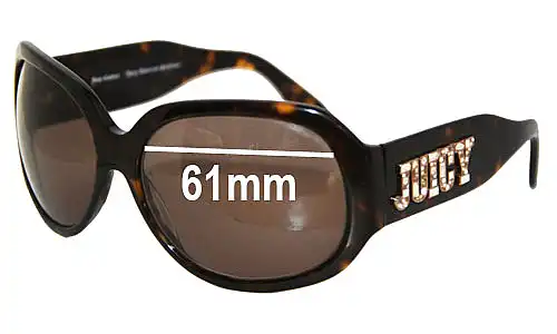 Sunglass Fix Ersatzgläser für Juicy Couture American Princess - 61mm Wide Sunglass Fix Ersatzgläser für Juicy Couture American Princess - 61mm Wide